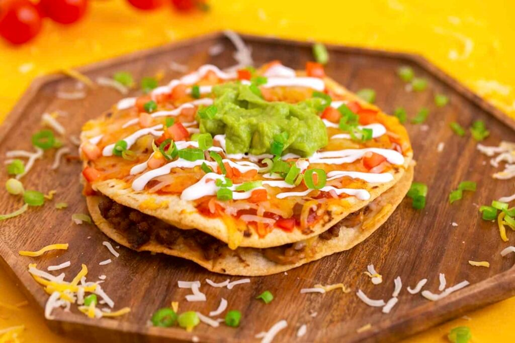 Homemade Taco Bell Mexican Pizza